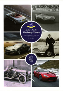 Event Programme: Aston Martin Centenary Dinner Programme, London Hilton Hotel,15 January 2013.