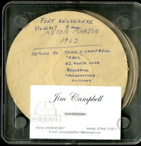 Film - AMOC 1962 Fort Belvedere Concours, made by 'Jock' Campbell.