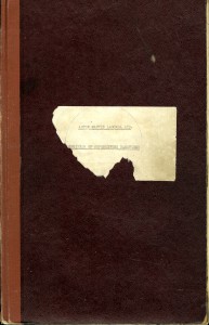  Aston Martin Lagonda Ltd. financial ledger - Expenditure Sanctions, 1960-1974