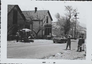 Photograph of a late series DB4 (or DB5), Virginia City Hill Climb 1964