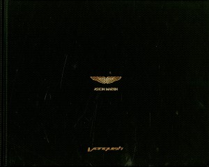 Aston Martin Vanquish Brochure, 2012. French