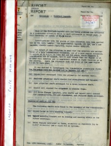 Project Folder: Collection of report papers on the Lagonda 3 Litre Saloon development and DB 2/4 rear suspension, 1956