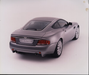 Colour press release photo of V12 Vanquish.