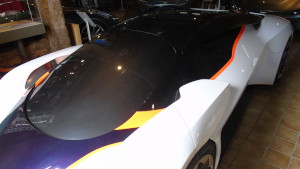 1:1 scale design model for Aston Martin DP-100