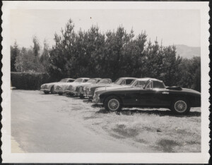 Photograph of Feltham cars, AMOC event USA 1960s